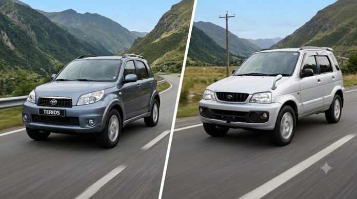 Daihatsu Terios vs Toyota Cami