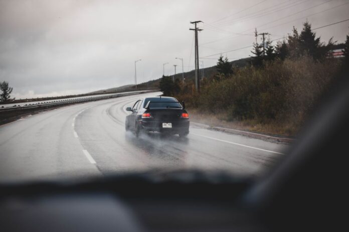 how to drive in heavy rain