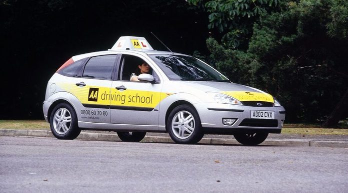 car for driving test
