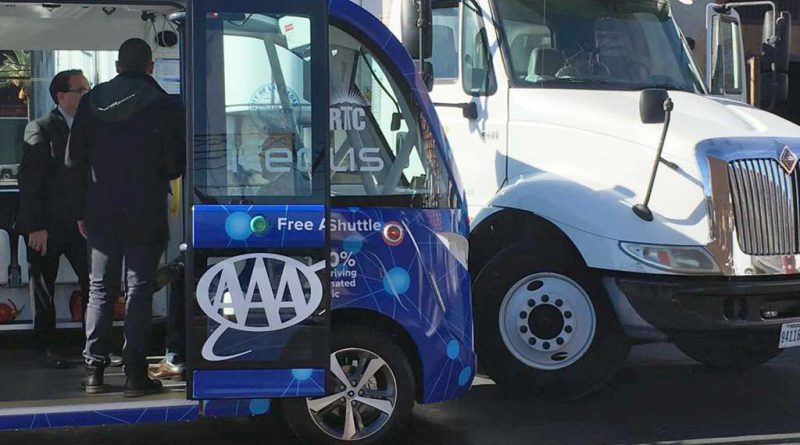 Some Self-driving shuttle crashes